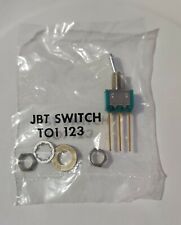 Wire Wrap Jbt Toggle Switch Spdt Made In Usa 1 Piece One Switch