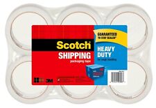 Scotch Heavy Duty Shipping Packaging Tape 188 X 6015 Yd 6 Pack