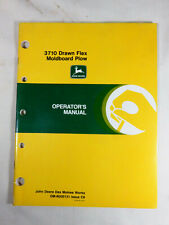 John Deere Operators Manual 3710 Drawn Flex Moldboard Plow Super Clean