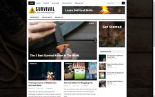 Dfy Survival Niche Blog Wordpress Website