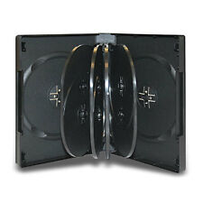 5 Multi 33mm 10 Disc Black Cd Dvd Disc Storage Case Movie Box