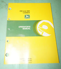 John Deere 430 Amp 460 Loaders Operators Manual Omw44980 E8