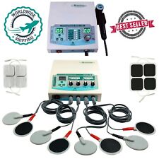 Advanced Combo 4 Channel Physical Therapy Unit Ultrasound 3mhz Therapy Machine