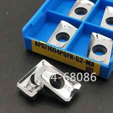 For Aluminum Apgt1604pdfr G2 Ma H01 Carbide Insert Milling Insert Apgt Apkt 1604