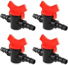 Barbed Ball Valve 4pcs 38 Inch Id In Line Ball Valve Shut Off Switch With Hose