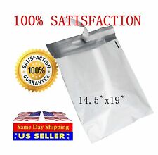 100 145x19 Poly Mailers Envelopes Shipping Self Seal Bags 20mil St Shipmailers