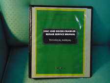 John Deere 350c 350d Dozer Crawler Service Repair Manual Binder 1115