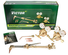 0384 0807 Victor Journeyman 450 Torch Kit Set With Regulators Ca2460 315fc Sr450