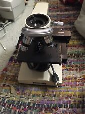 Olympus Ch Chbs Binocular Compound Microscope With 3 Lens