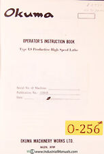 Okuma Ls Lathe Parts Lists And Assemblies Manual Year 1944