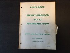 Massey Ferguson 62 Moldboard Plow Parts Manual