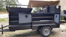 Perfect Draft Blower Street Vendor Bbq Smoker 36 Grill Trailer Food Truck Cart