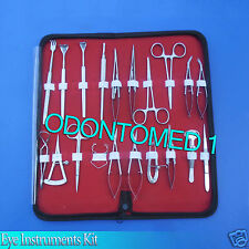 30 Pc Or Grade Basic Ophthalmic Eye Micro Surgery Surgical Instruments Ey 046