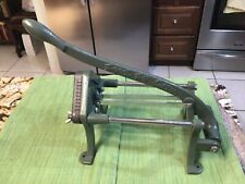 French Fry Cutter Thunder Group 38 Cast Iron Rust Proof Manual Table Mount