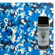 Hydrographic Film Water Transfer Hydro Dip 6oz Activator Blue Army Camo Duo Kit
