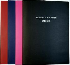 2022 Monthly Planner Appointment Calendar Agenda Organizer 10x8 Choose Color