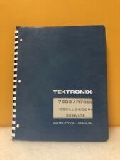 Tektronix 070 1429 00 7603r7603 Oscilloscope Service Instruction Manual