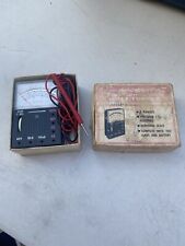 Nos Vintage Micronta 22 027a 8 Range Multi Meter Tester 1000 Ohmsv Radio Shack