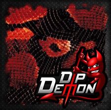Dip Demon Red Boa Snake Skin Hydrographic Water Transfer Film Hydro Dipping