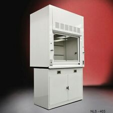 New Listing4 Laboratory Fume Hood Epoxy Top With General Storage In Stock E2 016