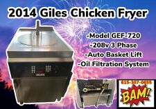 2014 Giles Electric Deep Fryer With Filter System Amp Auto Lift Gef 720