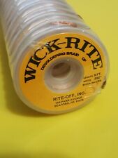 25 Wick Rite Desoldering Braid Solder Remover Spool Copper Wick 5 Ft Us Seller