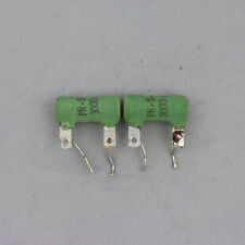 New Listingpair Vintage Clarostat Resistor 3k Ohm 5w Watt Ceramic Power Wirewound Radial Us