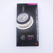 3m Littmann Classic Iii Monitoring Stethoscope Black Finish Burgundy Tube 27