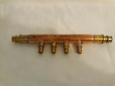 1 Copper Pro Pex Manifold 4 12 Outlets With 2 34 Pro Pex Ends
