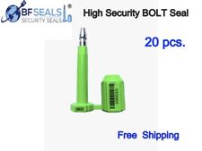 Security Bolt Seal For Cargo Containers Green Color Box 20 Pcs Bfseals