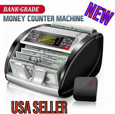New Listingmoney Bill Counter Machine Bank Checker Cash Counting Counterfeit Detector Uvmg