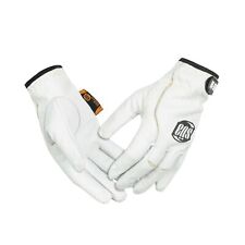Sa High Definition Tig Welding Gloves White Top Grain Lambskin Aramid Fiber