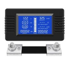 Dc Multifunction Battery Monitor Meter Lcd Display Digital Current Voltage Solar