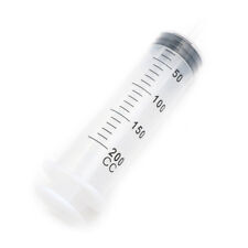200ml Plastic Syringe Measurings Nutrient Sterile Reusable Lab Kitchentool Hm