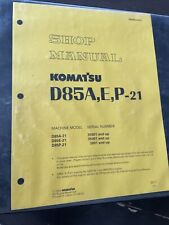 Komatsu D85a 21 D85e 21 D85p 21 Bulldozer Shop Service Repair Manual Sn 35001