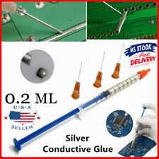1pc 02ml Pcb Repair Recovery Silver Conductive Wire Glue Adhesive Paste Us