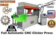 New Cjrtec 25 Ton Travel Head Clicker Press Full Automatic Cnc With Rotating Head