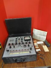 Hickok Model 532 Vacuum Tube Tester With Manual Amp Case Fast Sh