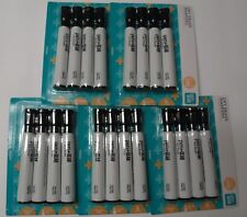 New 4 Count Pen Gear Dry Erase Markers Black Low Odor5 Packs 20 Markers Total