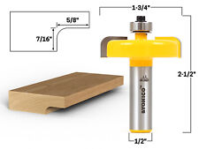 Raised Panel Backcutter Router Bit 12 Shank Yonico 12152