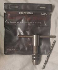 Craftsman 4064 Ratchet Tap Wrench Capacity No12 To 12 Usa In Package