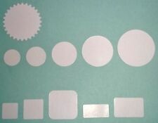 Blank White Price Point Stickers Market Shop Retail Sticky Labels Tags