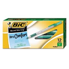 Bic Xtra Comfort Green Ball Point Pens 1 Dozen Medium Point