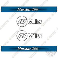 Miller Maxstar 200 Decal Kit Welder Decals 7 Year Outdoor 3m Vinyl