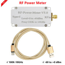 Rf Power Meter V50 100k 10ghz Rf Power Meter Acquisition Type With Type C Port