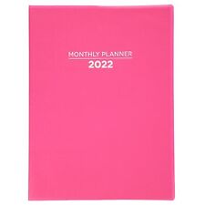 2022 Monthly Planner Appointment Calendar Agenda Organizer 10x8 Choose Color