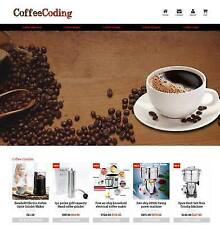Established Profitable Coffee Store Turnkey Dropship Website Business For Sale