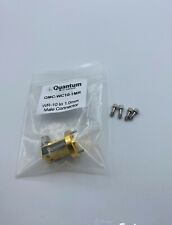 Wr 10 Waveguide To 1 Mm Male Coax Adapter Gold Plated By Quantum Microwave