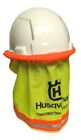 Husqvarna Construction Hard Hat Hi-viz Mesh Neck Shade Sun Shield