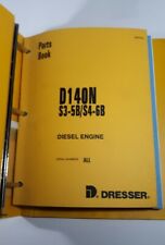 Komatsu Dresser D140n Diesel Engine Parts Manual Book